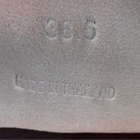 Rag & Bone RB1 Leather Slip On Mule Sneakers in Chambray and Light Blue - Picture 8 of 8